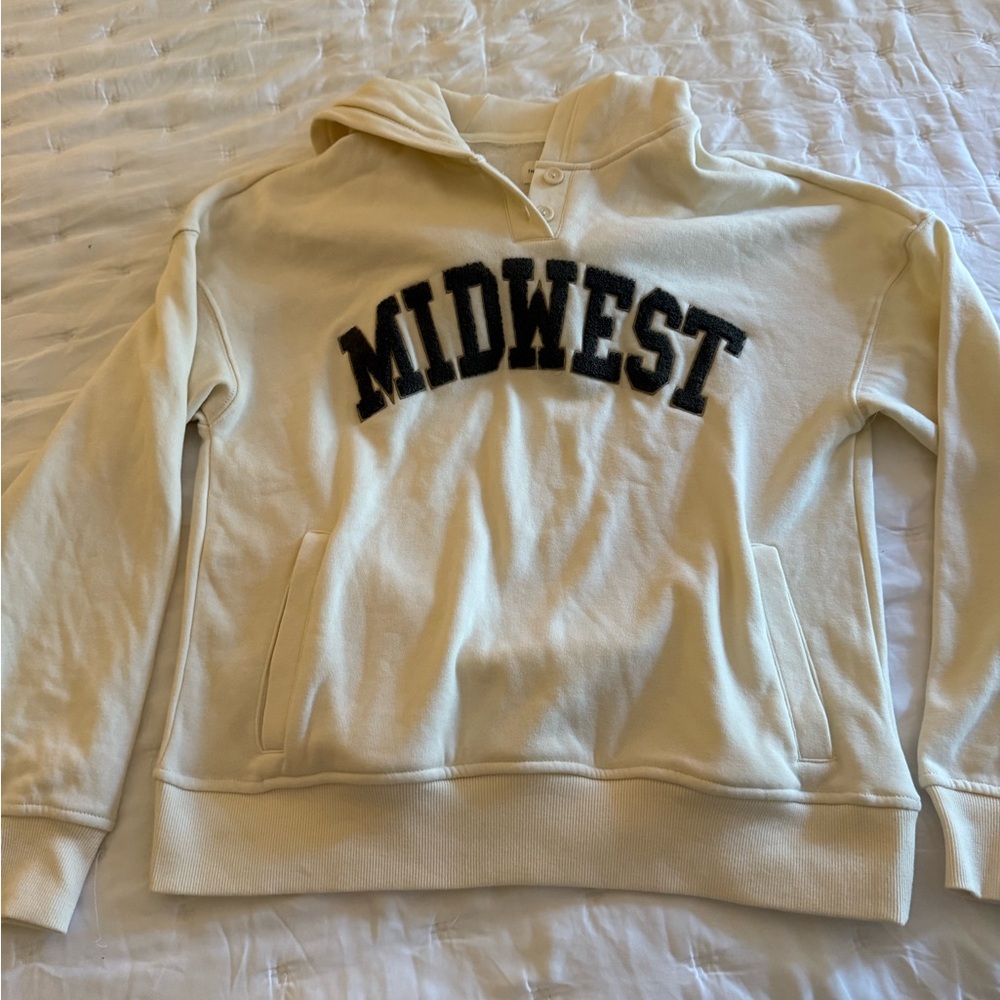 Cream Midwest Hoodie